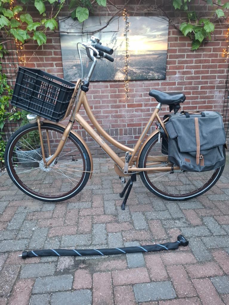 Zeer goede cortina fiets, Fietsen en Brommers, Fietsen | Dames | Omafietsen, 56 cm of meer, Ophalen, Zo goed als nieuw