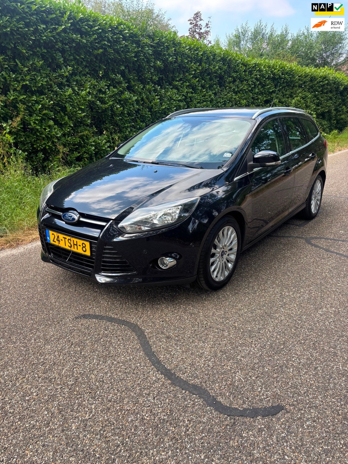 Ford Focus Wagon 1.6 EcoBoost Titanium, Auto's, Ford, Bedrijf, Te koop, Focus, ABS, Airbags, Airconditioning, Automatische klimaatregeling