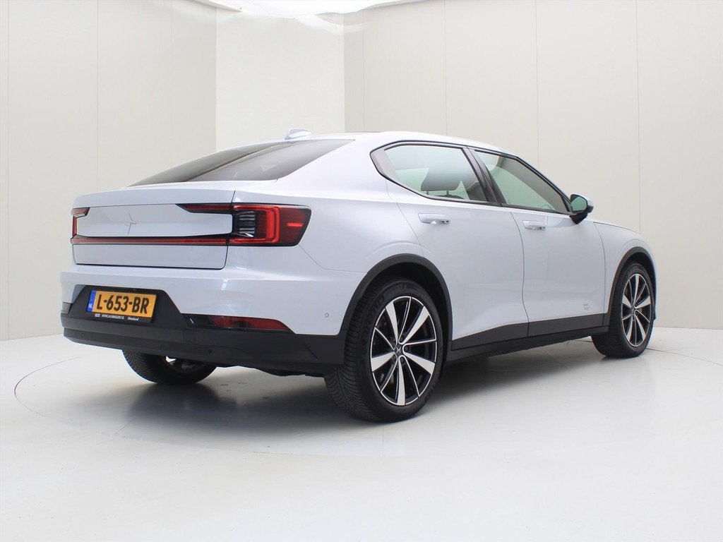 Polestar 2 Long Range Dual Motor 408PK 78kWh 91% SoH [ PILOT, Auto's, Polestar, Polestar 2, Stof, Gebruikt, Zwart
