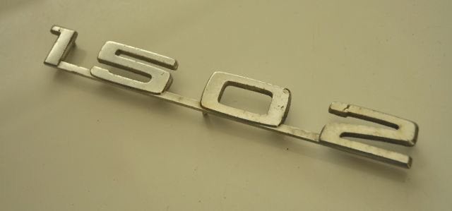 BMW 1502 embleem merk logo, Verzamelen, Ophalen of Verzenden, Gebruikt, Auto's
