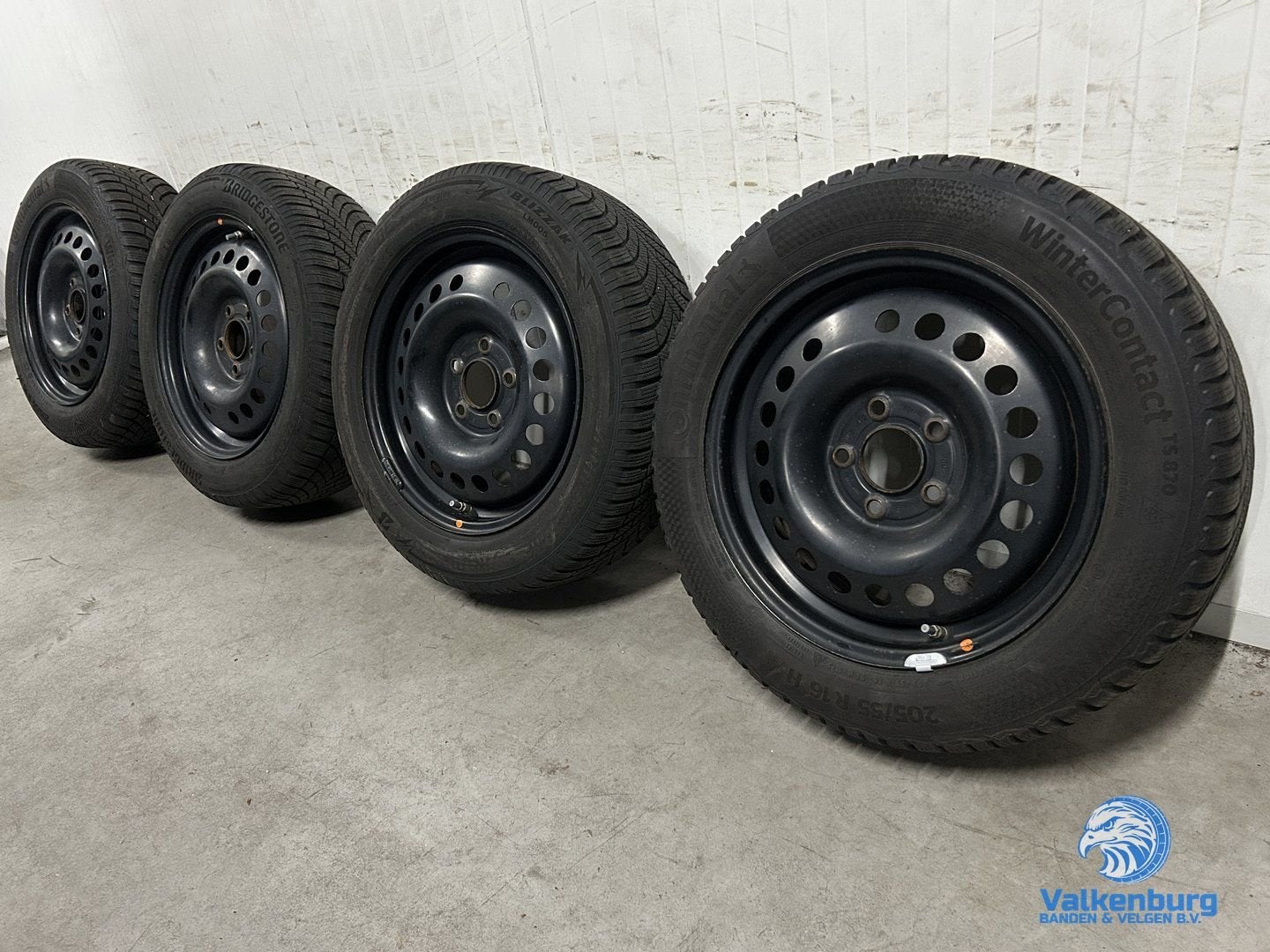 8mm! Originele Kia Ceed Hyundai I30 16 inch stalen velgen TP, Gebruikt, -, Banden en Velgen, -