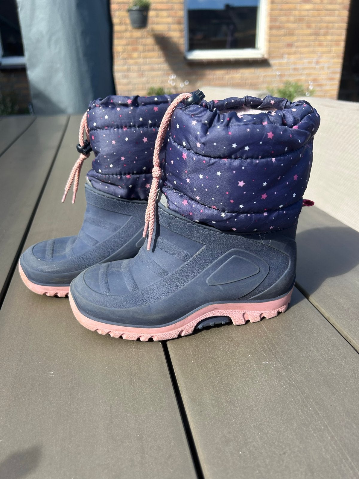 Snowboots voor meisjes - Maat 27, Gebruikt, Meisje, Ophalen of Verzenden, Laarzen