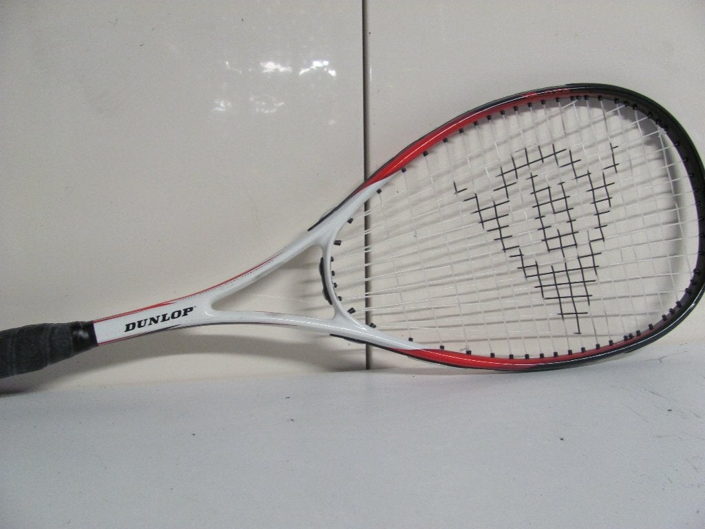 squashracket van Dunlop the blaze inferno, Ophalen of Verzenden, Zo goed als nieuw, Racket, Met hoes