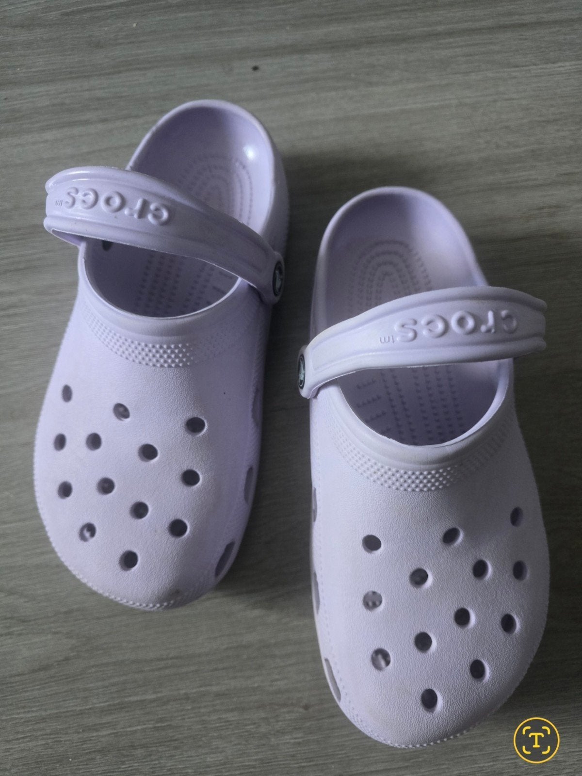 paarse Crocs maat  (37-38), Kinderen en Baby's, Babykleding | Schoentjes en Sokjes, Ophalen, Meisje, Schoentjes