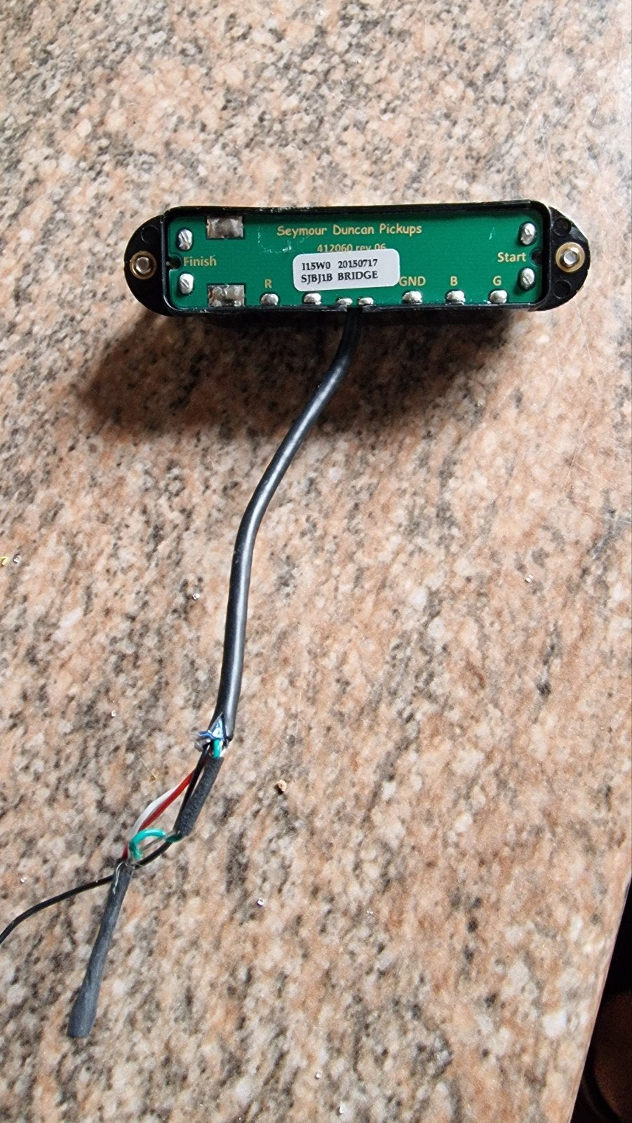 Seymour Duncan Jeff Beck Jr.  SJBJ-1B  Bridge pickup, Muziek en Instrumenten, Instrumenten | Onderdelen, Ophalen of Verzenden