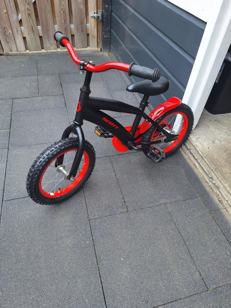 Jongens fiets, Ophalen, Zo goed als nieuw