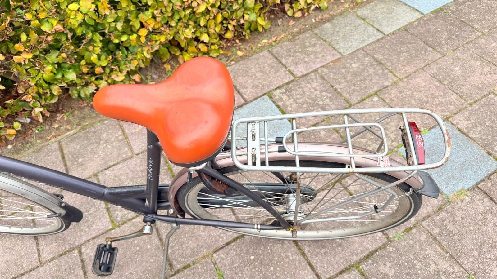Batavus damesfiets met lage instap, Ophalen, Velgrem, Batavus, 53 tot 56 cm