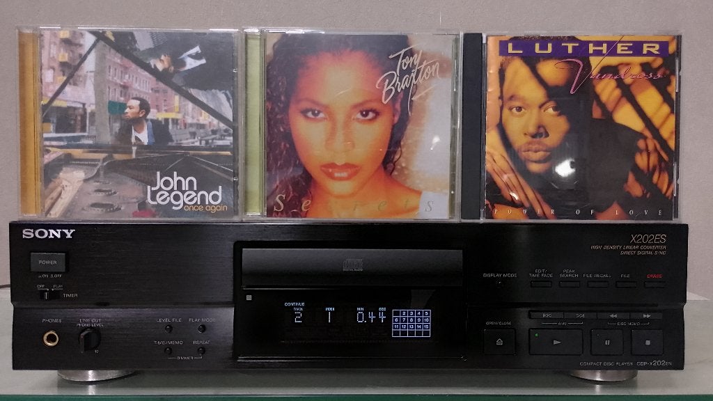 Sony X202 ES " Top-CD Speler "+ 3 Soul CD'S., Ophalen of Verzenden, Sony