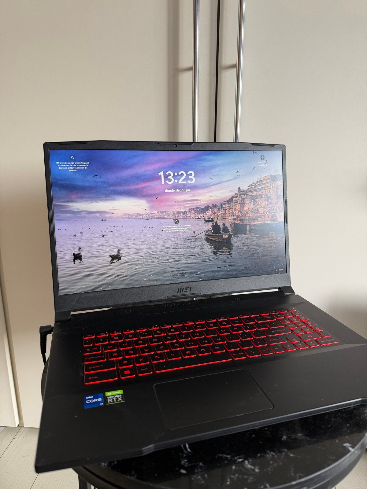 MSI Gaming Laptop - Intel Core i7, NVIDIA RTX 3060, Ophalen, Met videokaart, Qwerty, Zo goed als nieuw