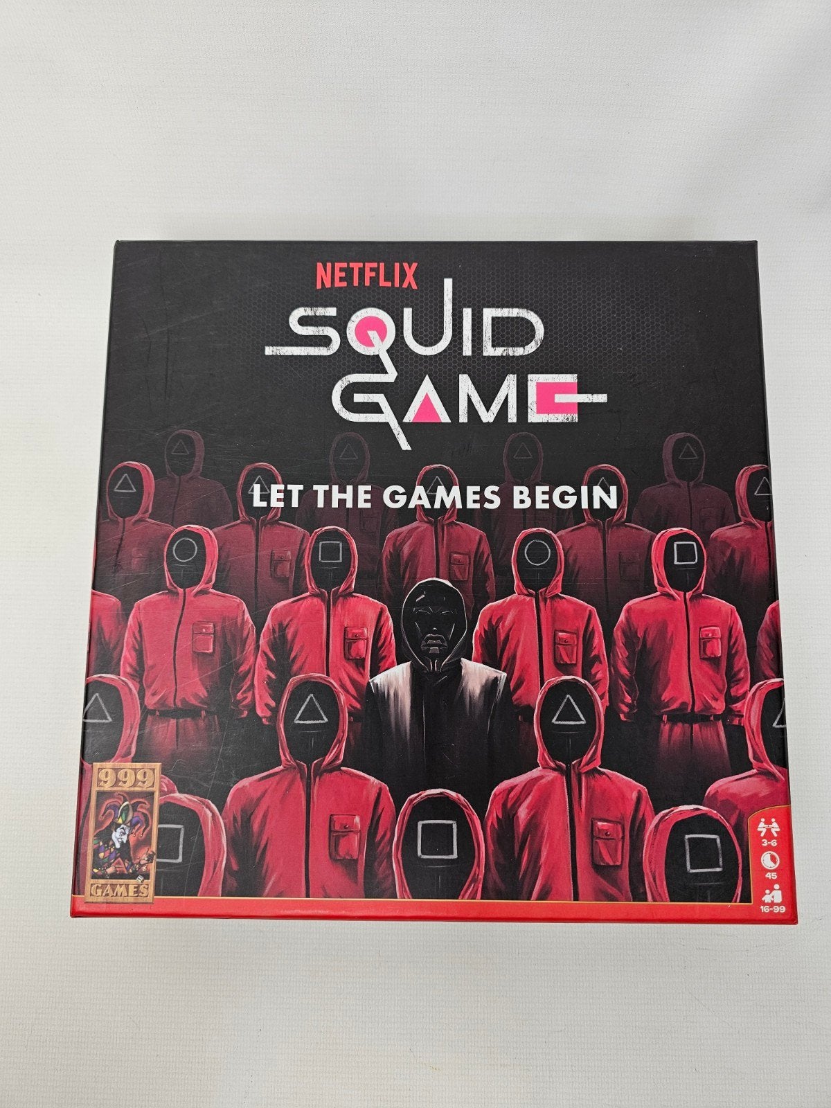% Squid Game: Let the Games Begin - Bordspel ( Netflix ), Vijf spelers of meer, Ophalen of Verzenden, Gebruikt, Netflix