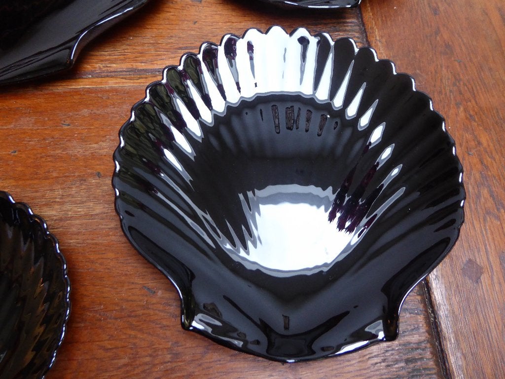 8-delige opaline set, schelp, Ophalen of Verzenden