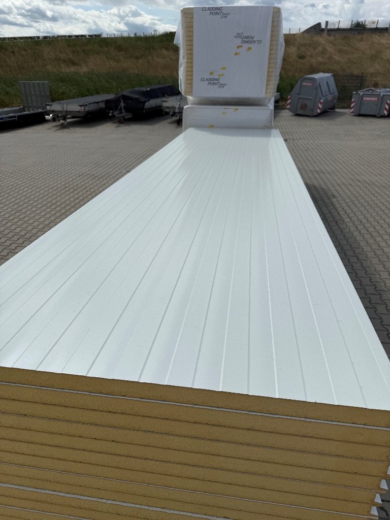 Sandwichpanelen 40 mm RAL9002 Wandpanelen PUR isolatie OP=OP, Ophalen, Nieuw, Overige materialen, 20 tot 50 mm
