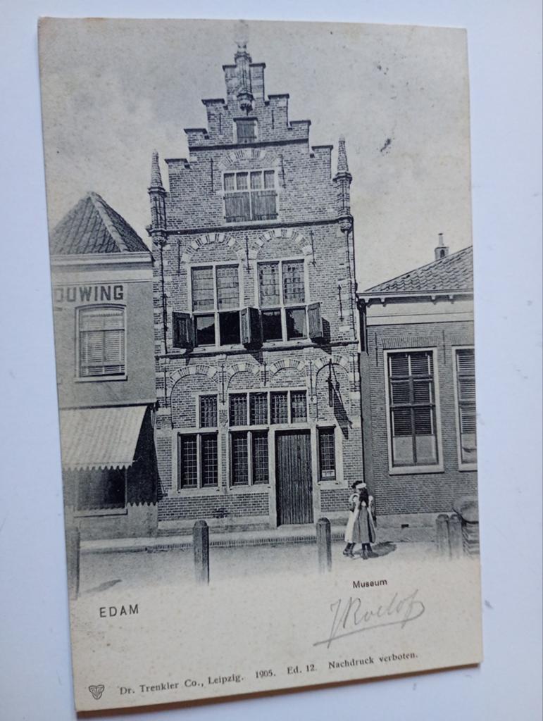Edam Museum 1905, Ophalen of Verzenden, Voor 1920, Gelopen, Noord-Holland