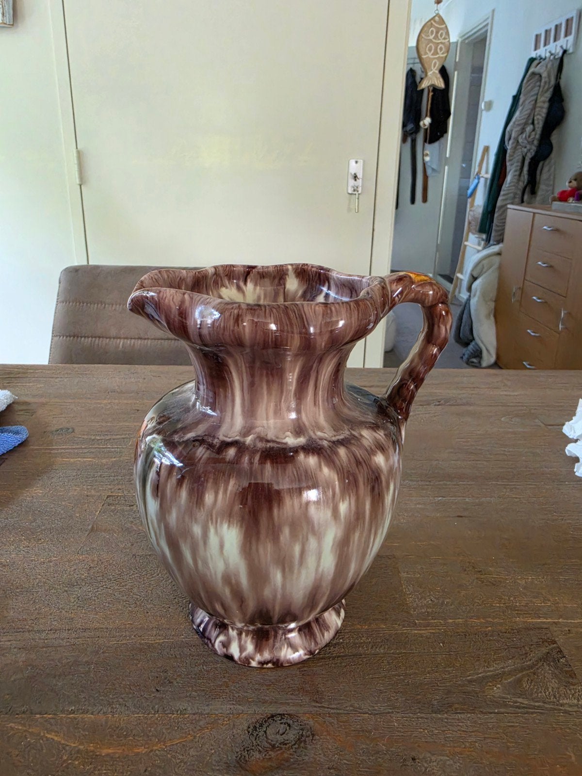 Antieke karaf/schenkkan, ca. 19 cm hoog, Antiek en Kunst, Ophalen of Verzenden