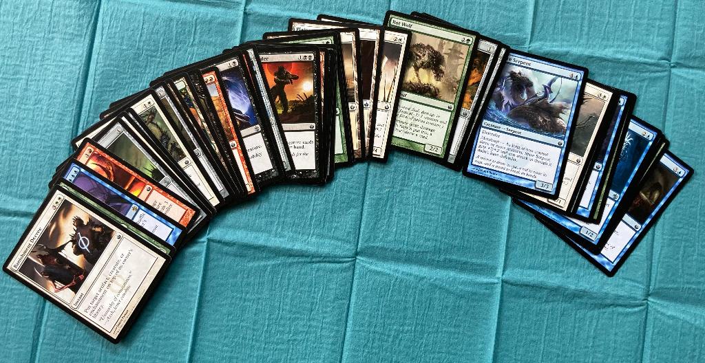 MTG kaarten 2011 expansion set Mirrodin Besieged, Ophalen of Verzenden, Zo goed als nieuw, Meerdere kaarten