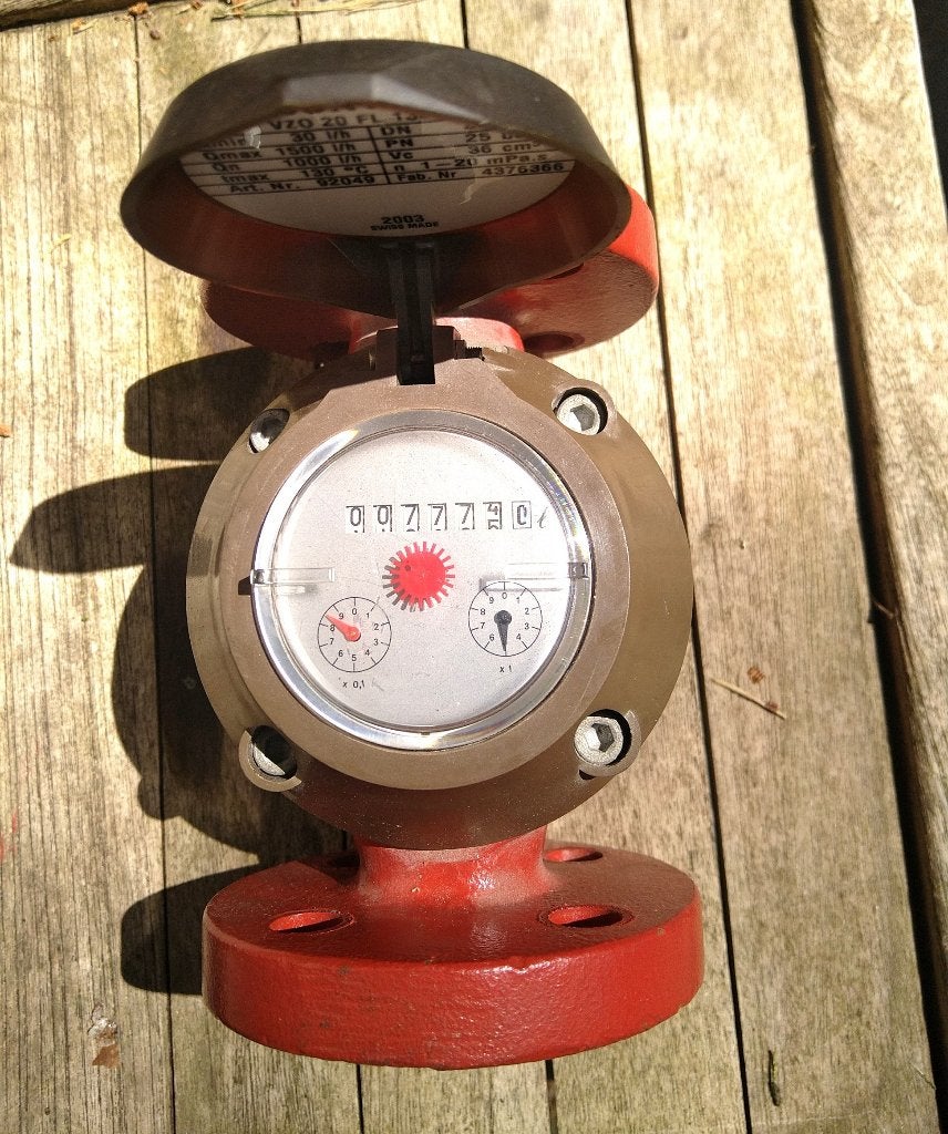 Flowmeter Olie. Teller Contoil Zwitserland, Ophalen of Verzenden, Zo goed als nieuw, Vocht of Vloeistof