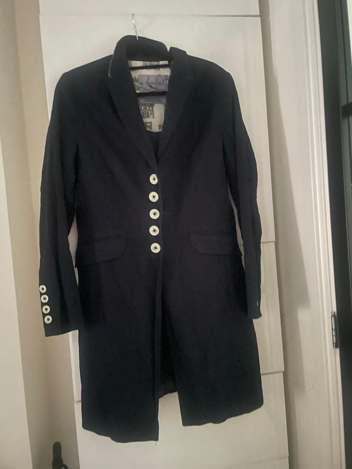 Avendonck jas blazer blauw 40 42, Kleding | Dames, Ophalen of Verzenden, Zo goed als nieuw, Maat 42/44 (L), Blauw