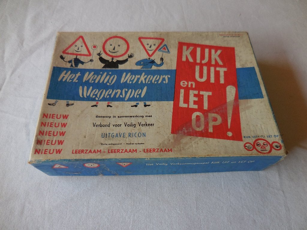 Kijk uit en Let op !, Vijf spelers of meer, Ophalen, Gebruikt, Ricon