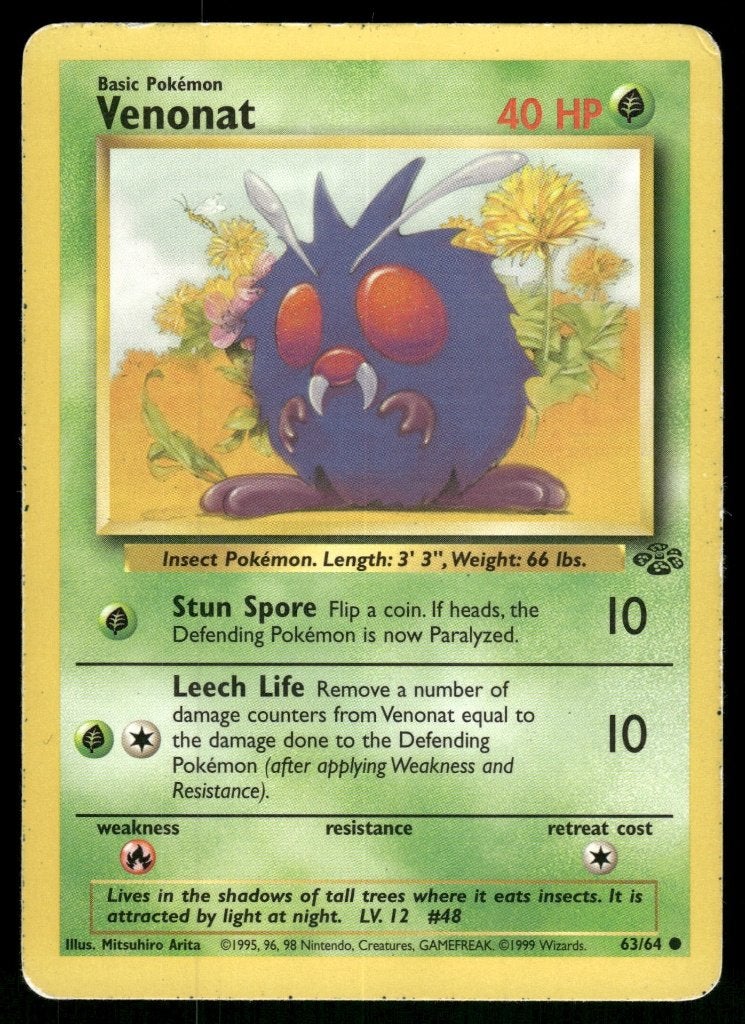 Venonat 63/64 - Jungle (Good), Verzenden, Gebruikt