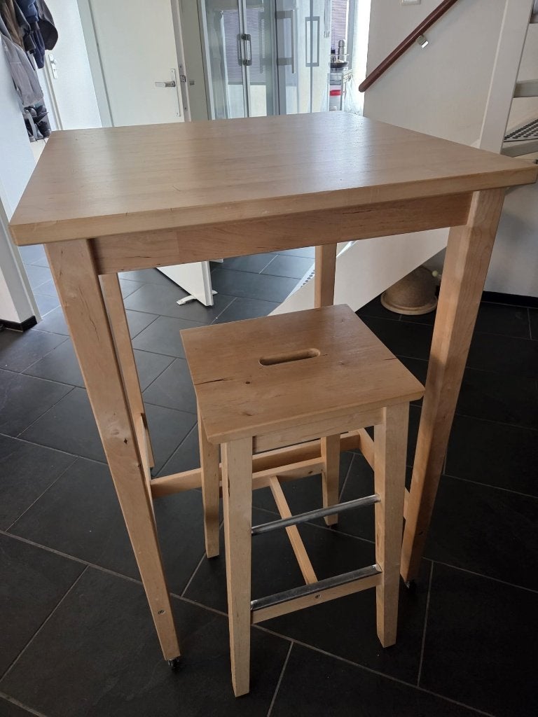 IKEA Björkudden bartafel  / statafel, Ophalen, Gebruikt