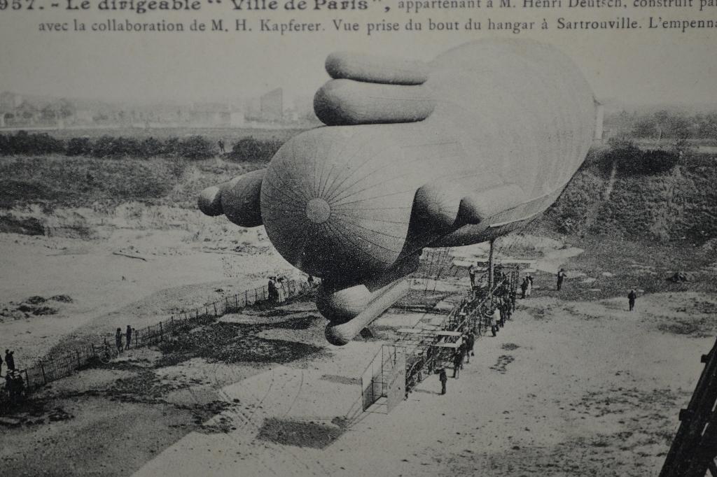 FRANKRIJK ZEPPELIN AVIATION LUCHTBALLON HENRI DEUTSCH, Ophalen of Verzenden, Voor 1920, Ongelopen, Overige thema's