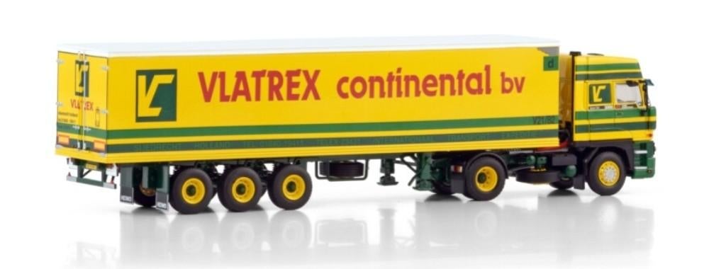 WSI DAF 3300 SPACE CAB + KOELTRAILER VLATREX, ., Nieuw, Ophalen of Verzenden, Bus of Vrachtwagen