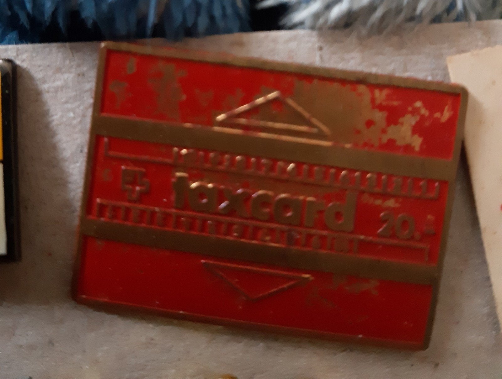 Pin Zwitserse taxcard, Ophalen of Verzenden, Zo goed als nieuw, Transport, Speldje of Pin