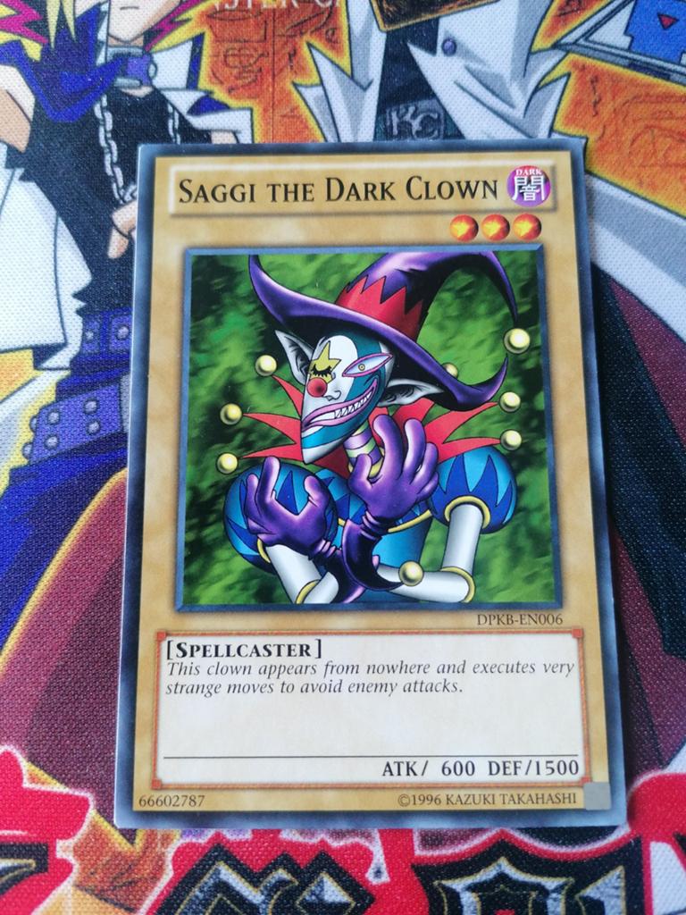 Saggi the Dark Clown - DPKB Duelist Pack: Kaiba - Yu-Gi-Oh, Ophalen of Verzenden, Zo goed als nieuw