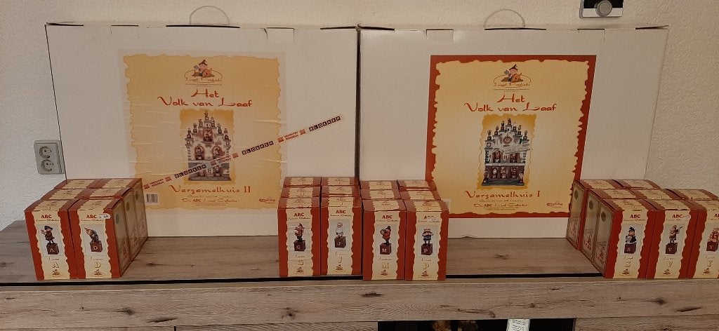 laven efteling Huis 1 en 2 + alfabet nieuw in doos, Ophalen of Verzenden, Nieuw, Beeldje of Poppetje