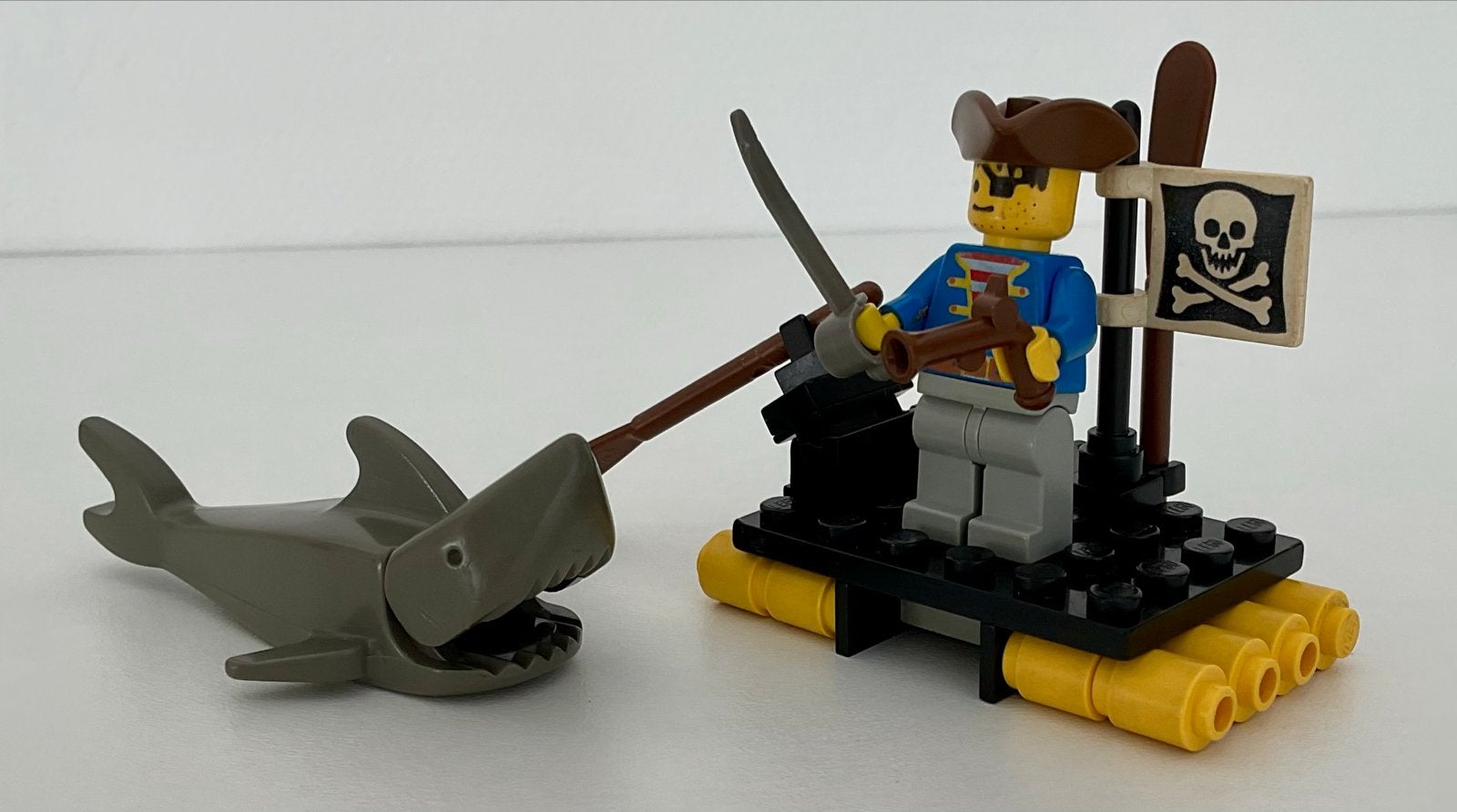 LEGO 6234 Piraten vlot (Classic Pirates: Renegade's Raft), Ophalen, Gebruikt, Lego, Pirates