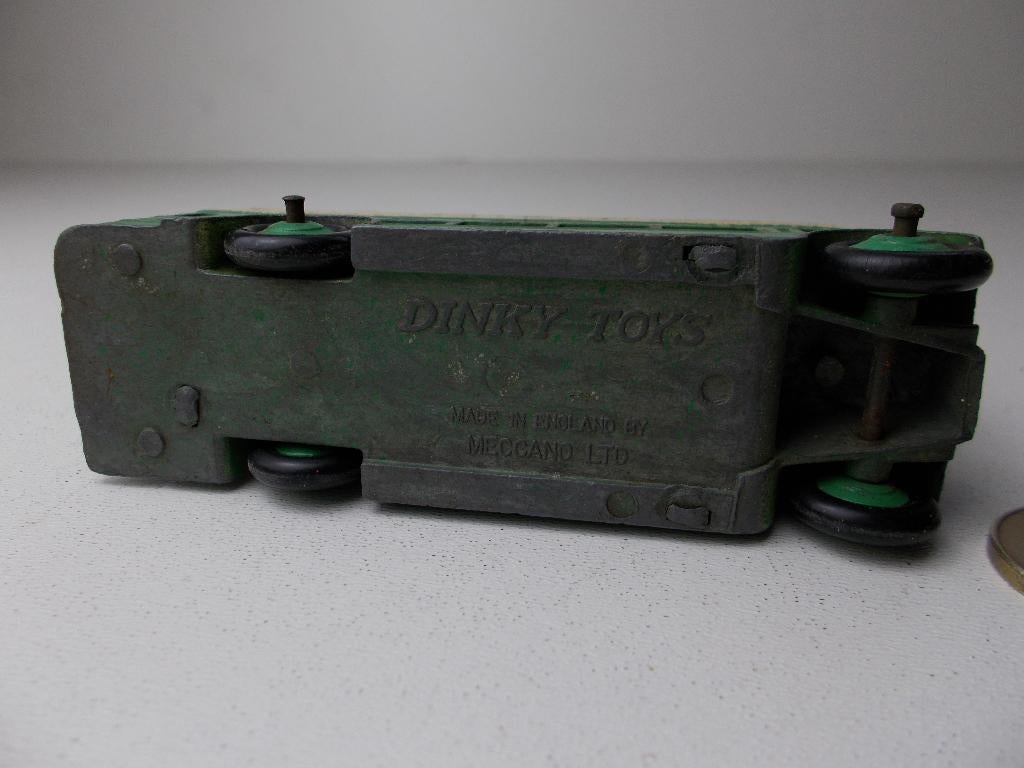 1947 Dinky Toys 29C DOUBLE DECKER "DUNLOP". 1e versie., Ophalen of Verzenden, Gebruikt, Bus of Vrachtwagen, Dinky Toys