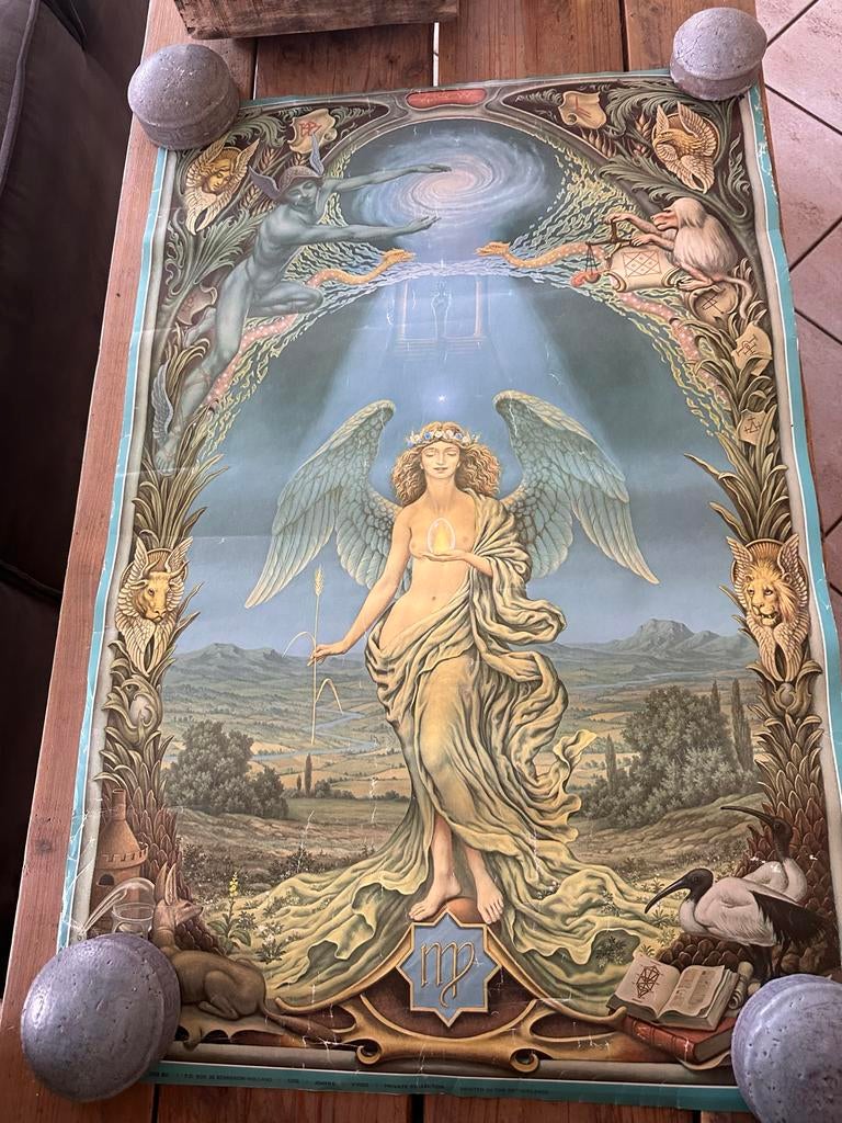 Johfra Bosschart - Maagd (Virgo) uit Zodiak-serie, Antiek en Kunst, Ophalen