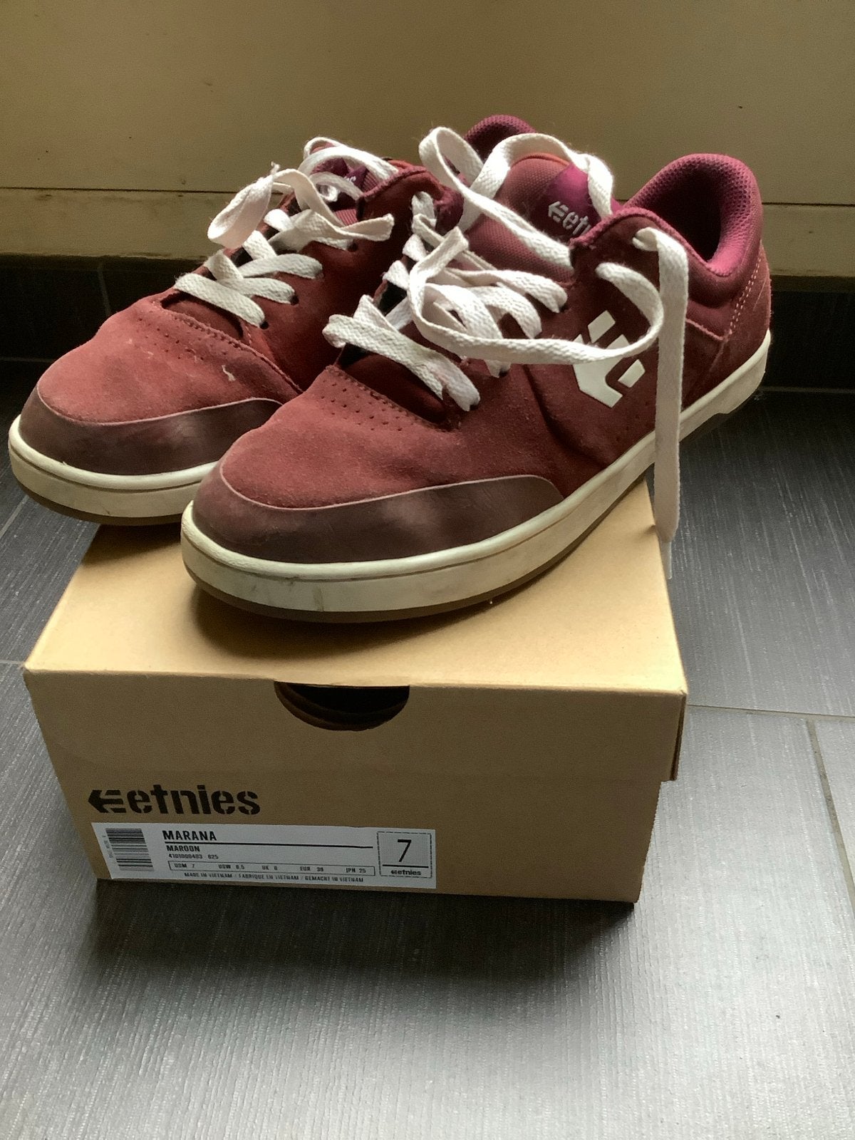 Etnies Marana Skateschoenen - Maat 39, Overige kleuren, Ophalen of Verzenden, Sneakers of Gympen, Gedragen