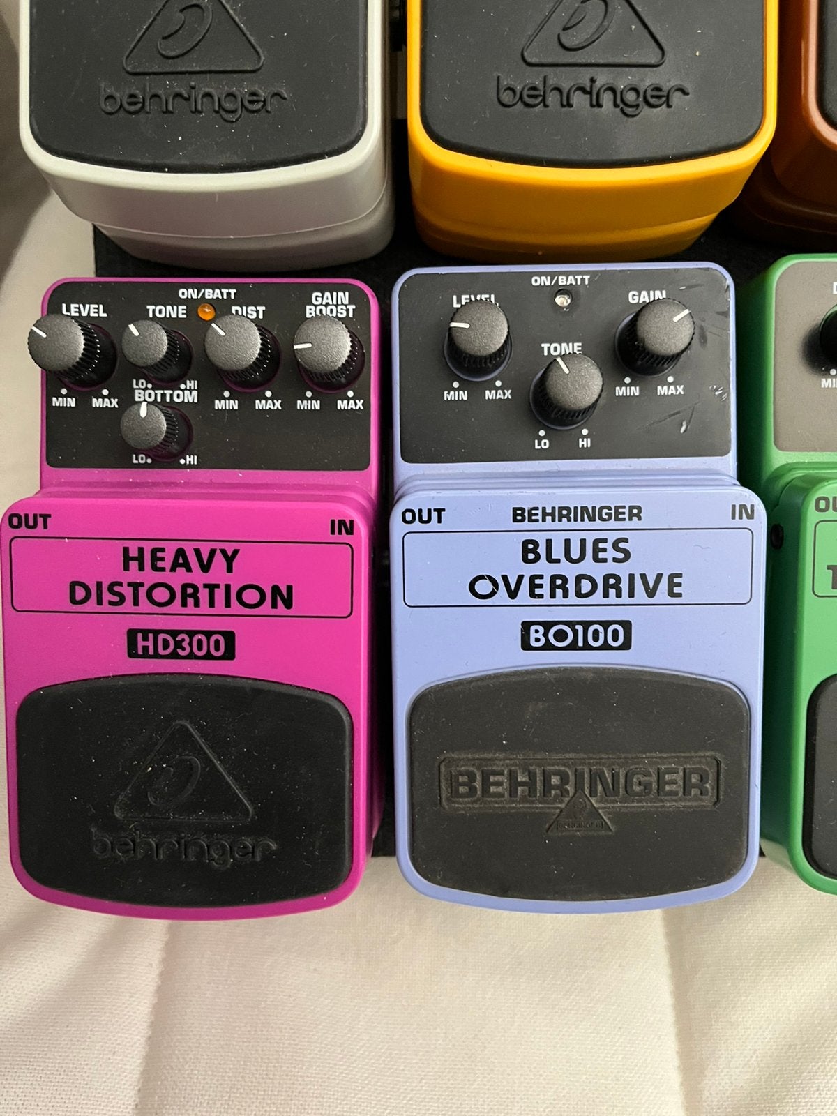 Behringer effectpedalen, Verzenden, Gebruikt, Delay of Echo