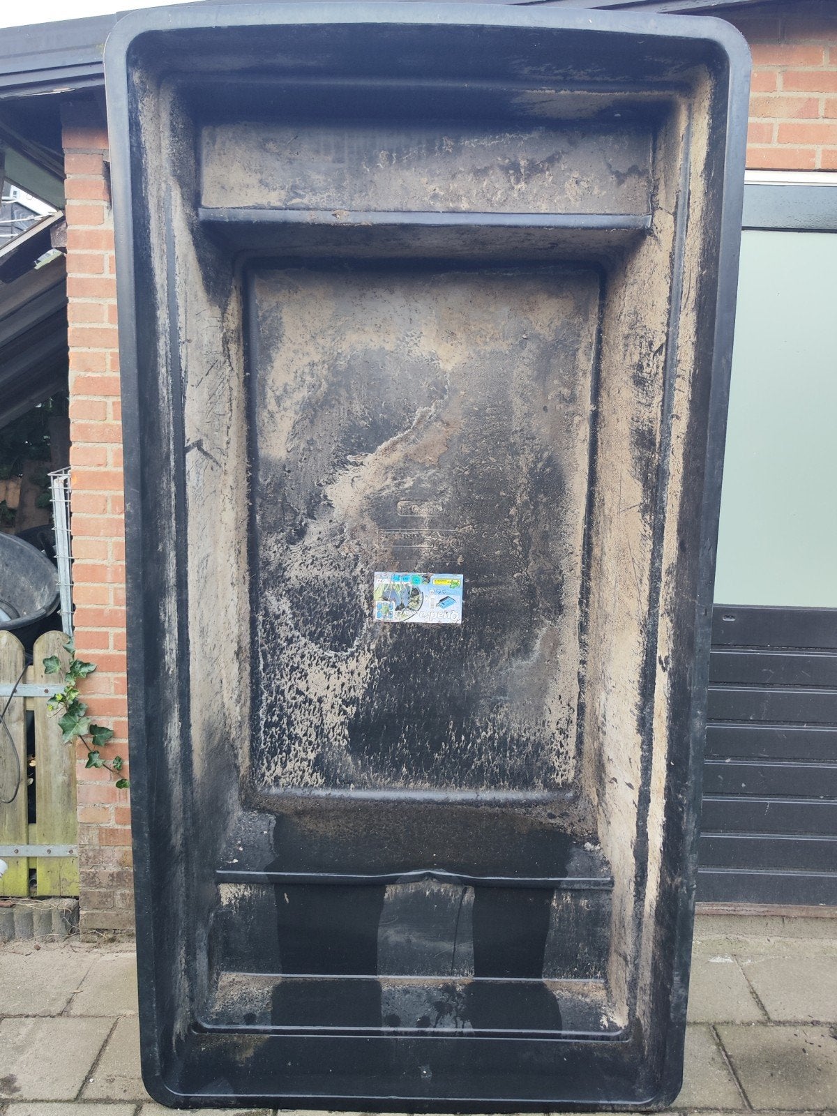Voorgevormde polyethyleen vijverbak Ubbink Quadra C2, Tuin en Terras, Vijvers, Ophalen, Gebruikt