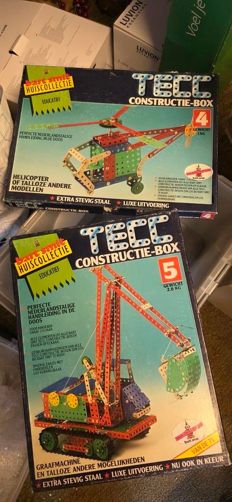 2 Tecc Constructie-Box bouwsets, Ophalen of Verzenden