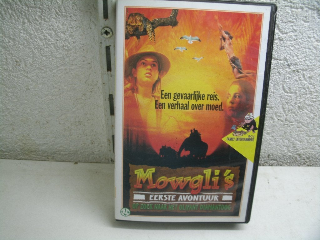 vhs 254b mowgli's eerste avontuur, Alle leeftijden, Ophalen of Verzenden, Zo goed als nieuw, Actie en Avontuur