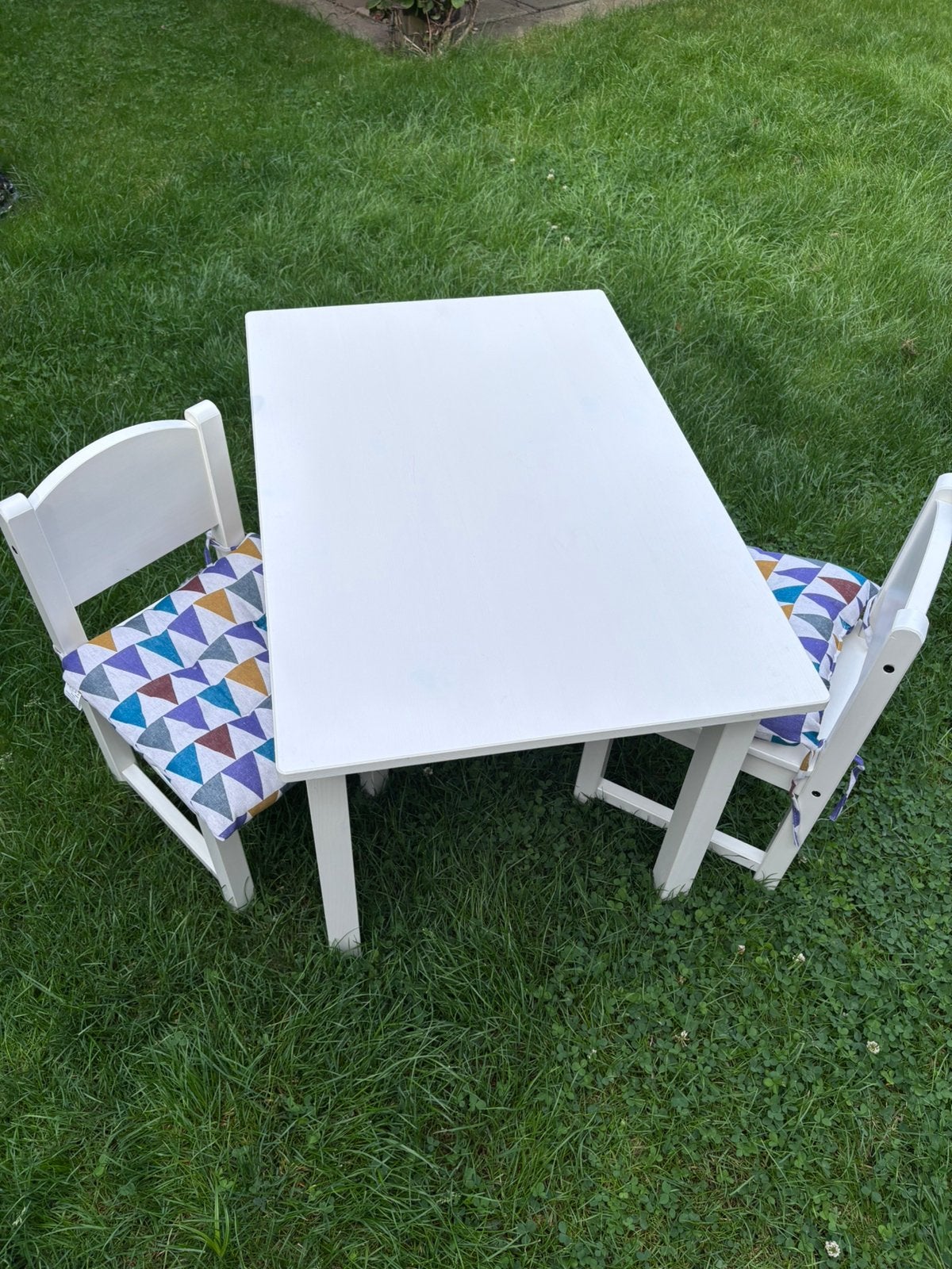 Peutertafel en 2 stoeltjes, Kinderen en Baby's, Ophalen, Zo goed als nieuw, Stoel(en)
