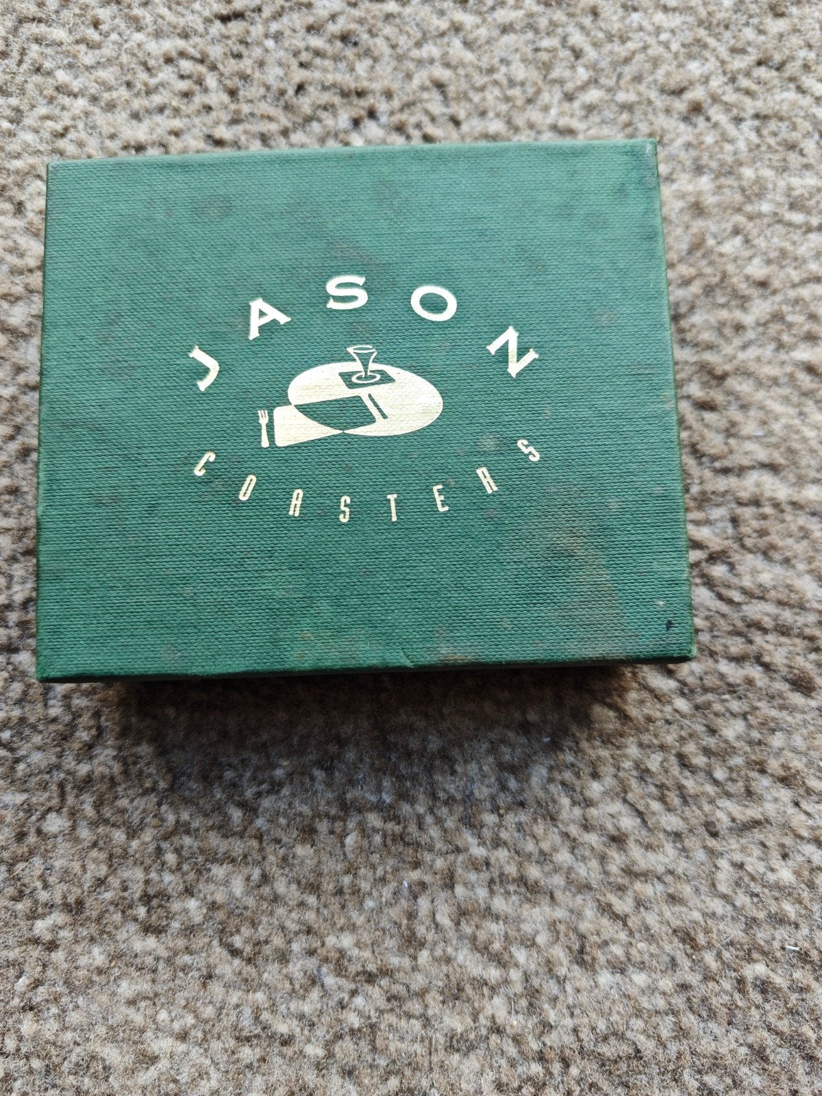 Jason Onderzetters 'On the Wind' - Set van 6, Gebruikt, Kurk, Glasonderzetter, Ophalen of Verzenden