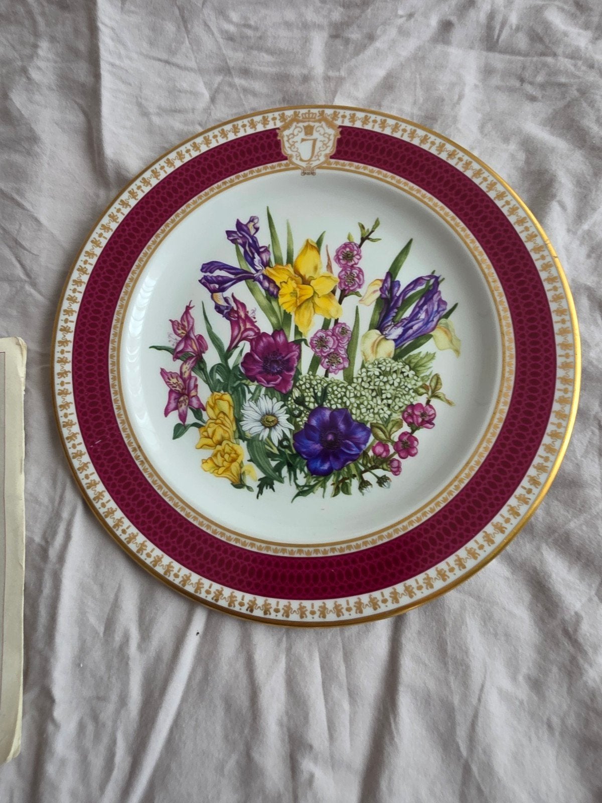 Prinses Juliana Verjaardagsbord - Franklin Mint 1984, Antiek en Kunst, Ophalen of Verzenden