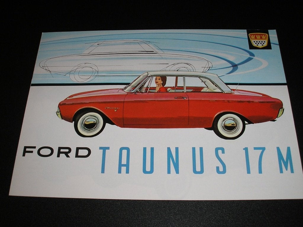 Ford Taunus 17M, Duits, Ophalen of Verzenden, Zo goed als nieuw, Ford