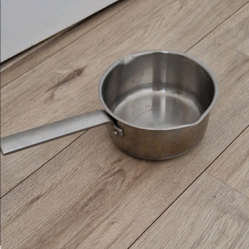 RVS sauspan steelpan met afgietrand pfas vrij alle bronnen, Ophalen of Verzenden
