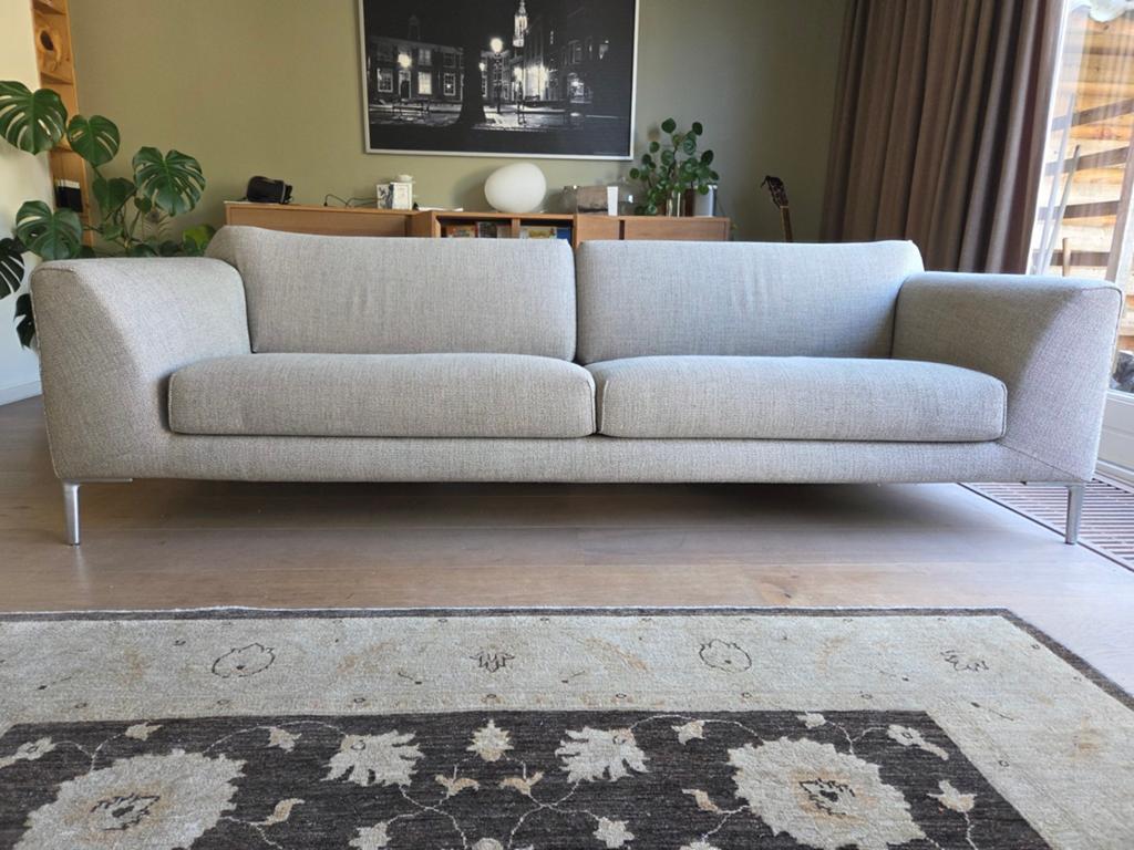 Stijlvolle Pode bank - Tweed 910 Brindle, Tweepersoons, 75 tot 100 cm, Ophalen of Verzenden, Zo goed als nieuw