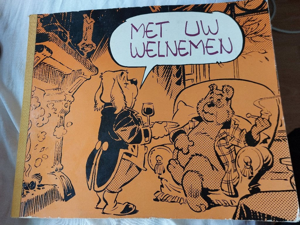Met uw welnemen, Bommel en Tom Poes, Boeken, Eén stripboek, Ophalen of Verzenden