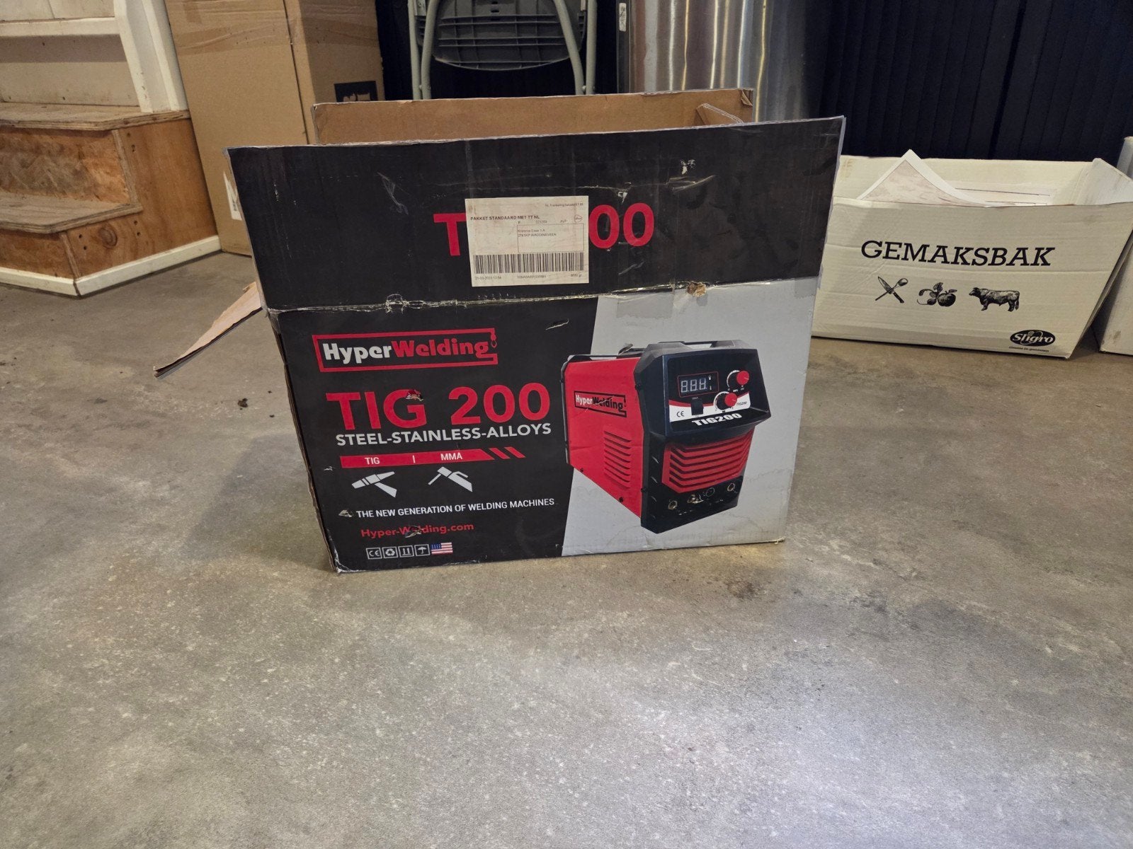 Lasapparaat, Ophalen, Nieuw, Minder dan 150 ampère, Elektroden