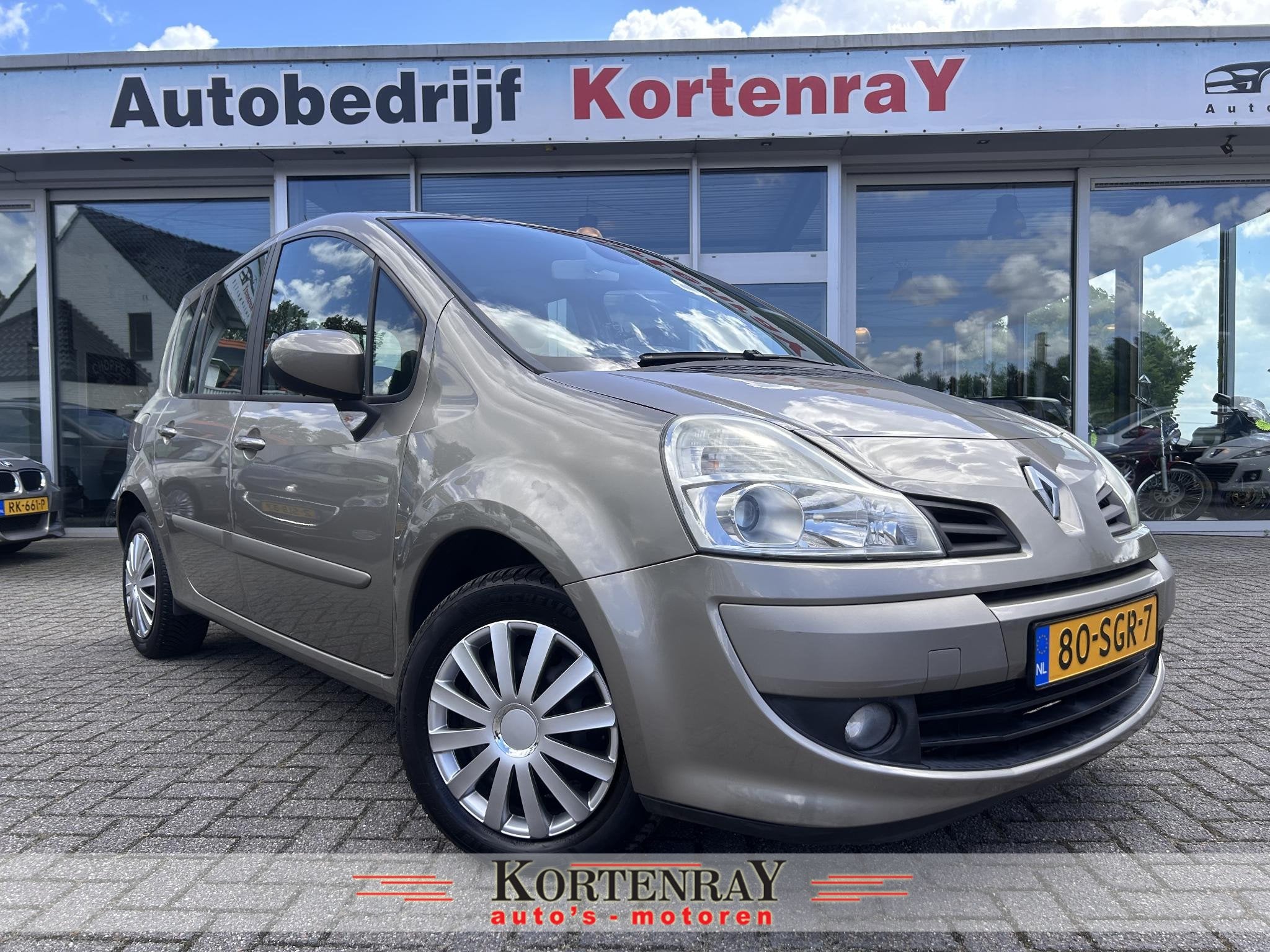 Renault Grand Modus 1.6-16V Dynamique 1e eigenaar/65000 km/a, Auto's, Stof, Gebruikt, 4 cilinders, Bruin