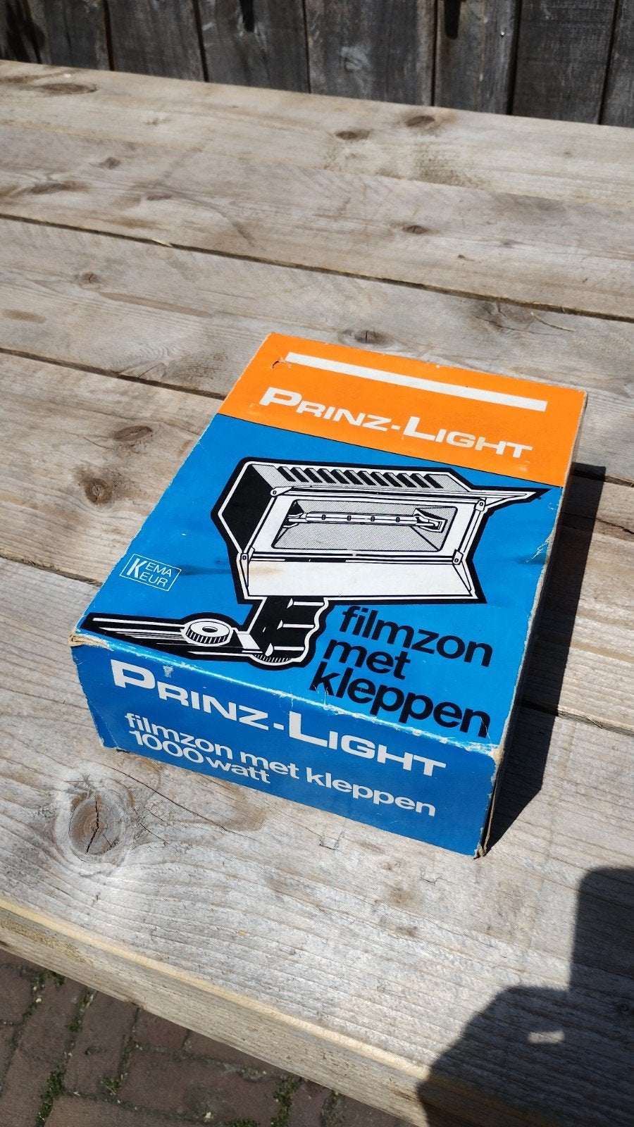 Prinz-Light 1000 watt halogeen filmzon met kleppen, Audio, Tv en Foto, Fotografie | Professionele apparatuur, Overige merken, Belichting