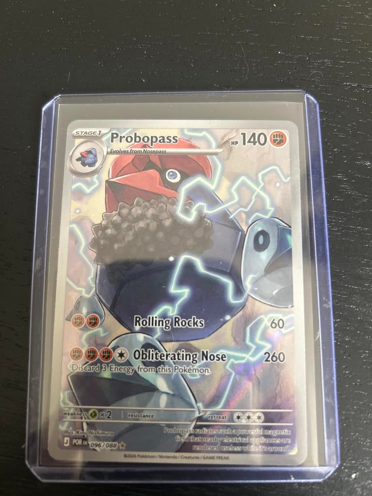 Probopass Pokémon kaart 096/088, Ophalen of Verzenden, Nieuw, Losse kaart, Foil