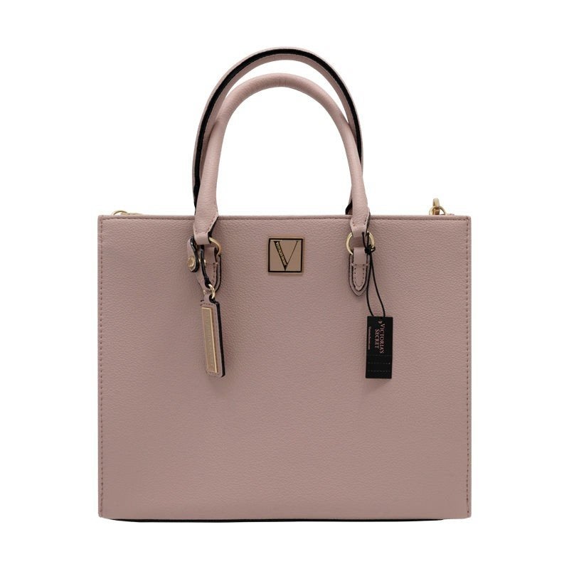 Victoria's Secret Orchid Blush Gestructureerde Satchel, Ophalen of Verzenden, Nieuw, Roze, Handtas