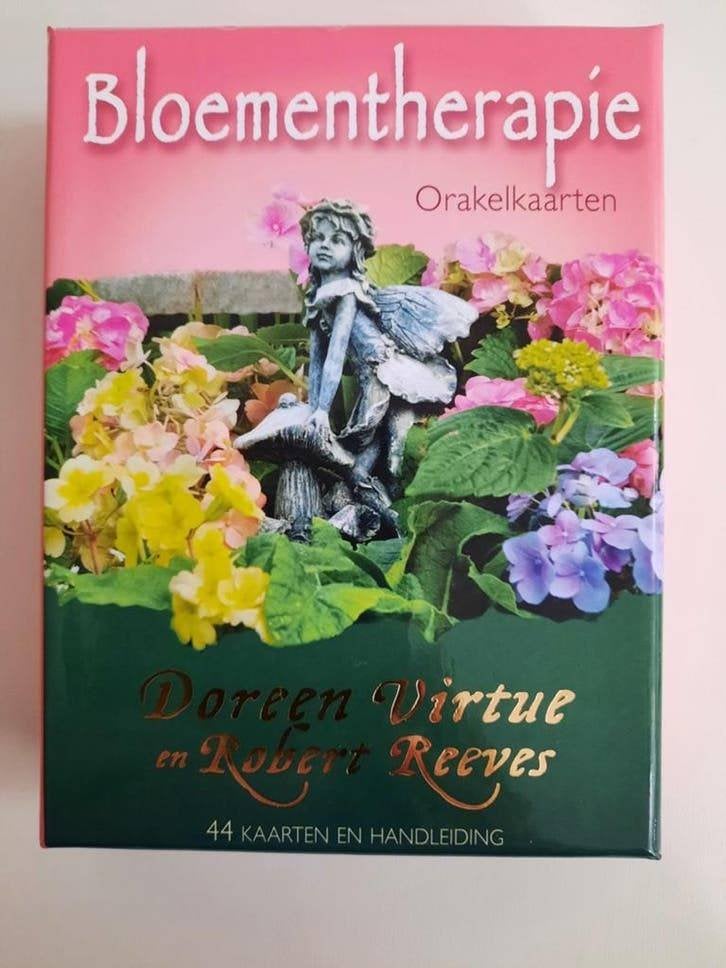 Bloementherapie orakelkaarten . Doreen Virtue, Tarot of Kaarten leggen, Overige typen, Ophalen of Verzenden, Zo goed als nieuw